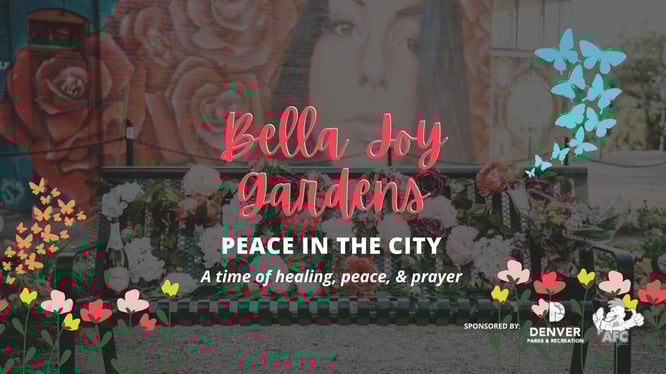 Bella Joy Gardens Peace In The City Flyer